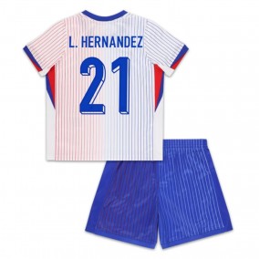 Frankrike L.Hernandez 21 EM Bortedrakt Barn 2024